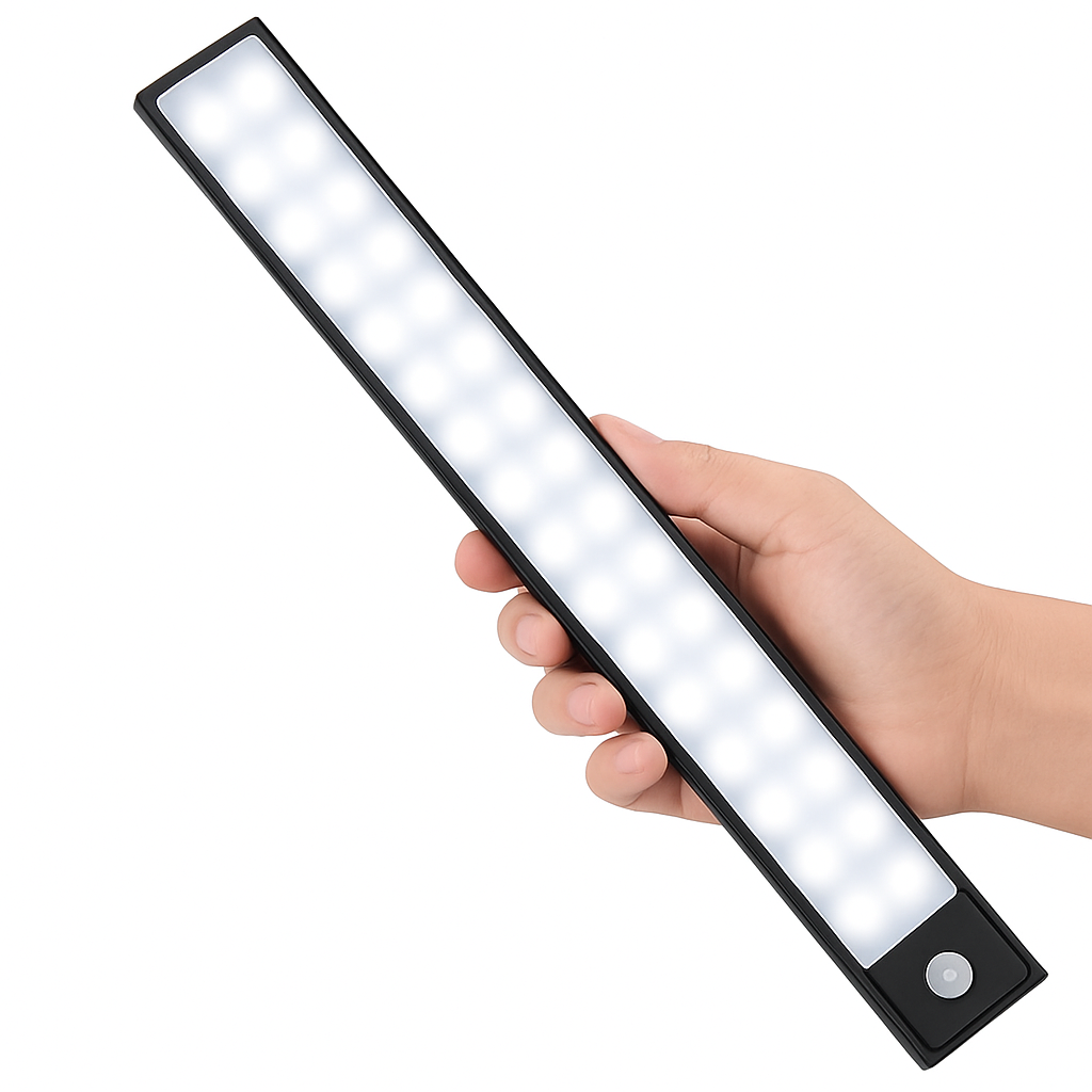 USB wiederaufladbare LED-Schranksensorleuchte mit Bewegungssensor