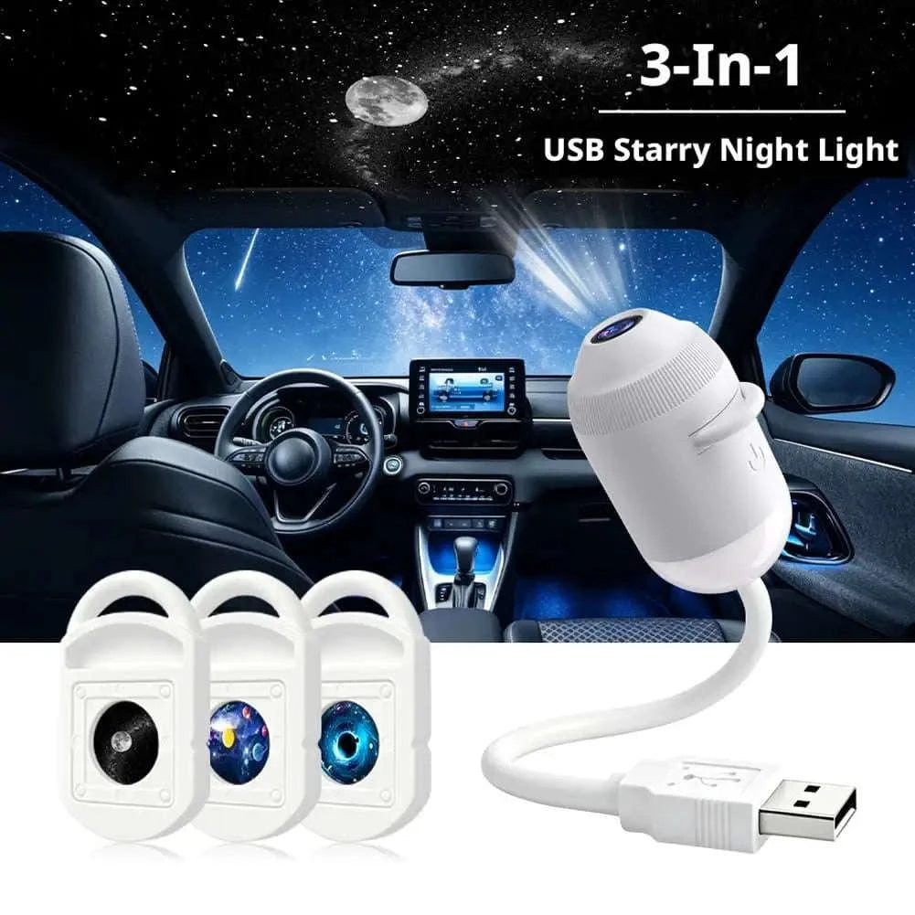 USB Starry Sky Projection Light-6in1