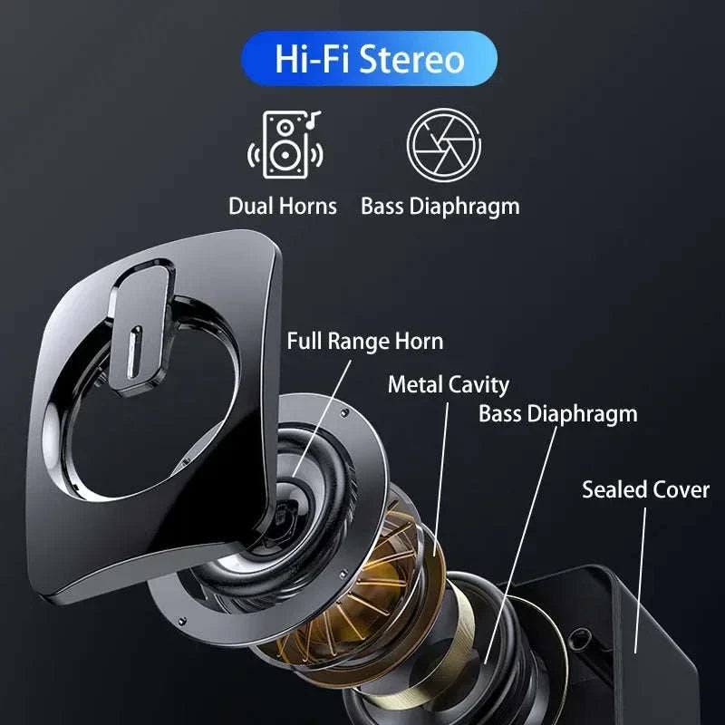 USB Stereo Computer Speakers with Microphone for Desktop & Laptop-Blakc
