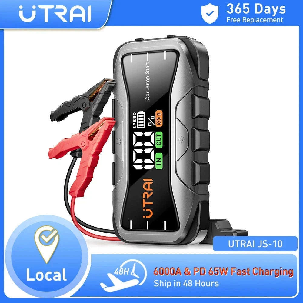 UTRAI 27000mAh Car Jump Starter Power Bank 6000A-6000A Jump starter / UNITED KINGDOM