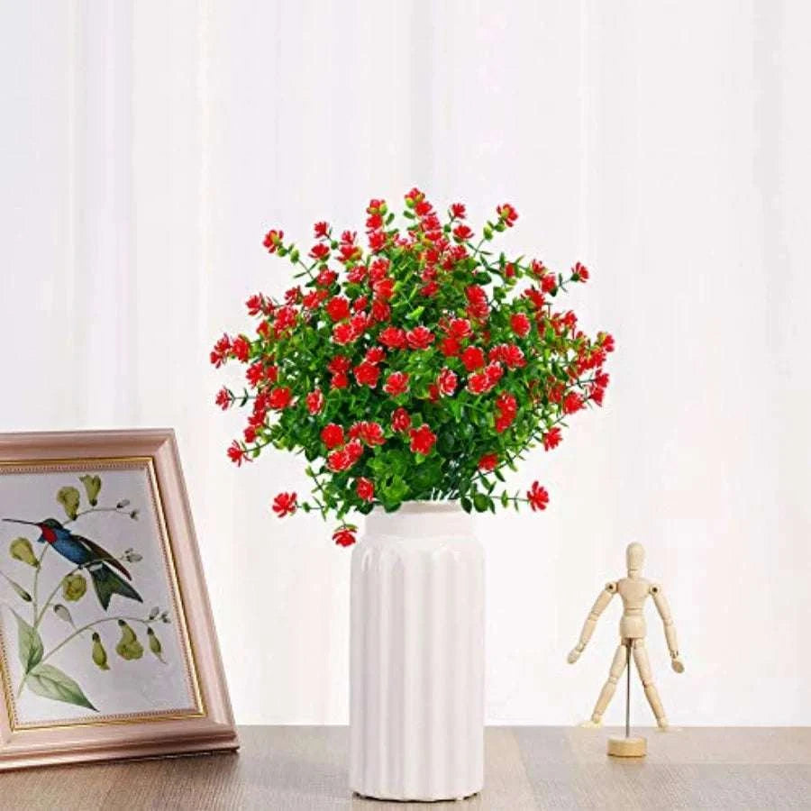 UV Resistant Artificial Boxwood Flowers – 2 Bundle Outdoor Decor-United States