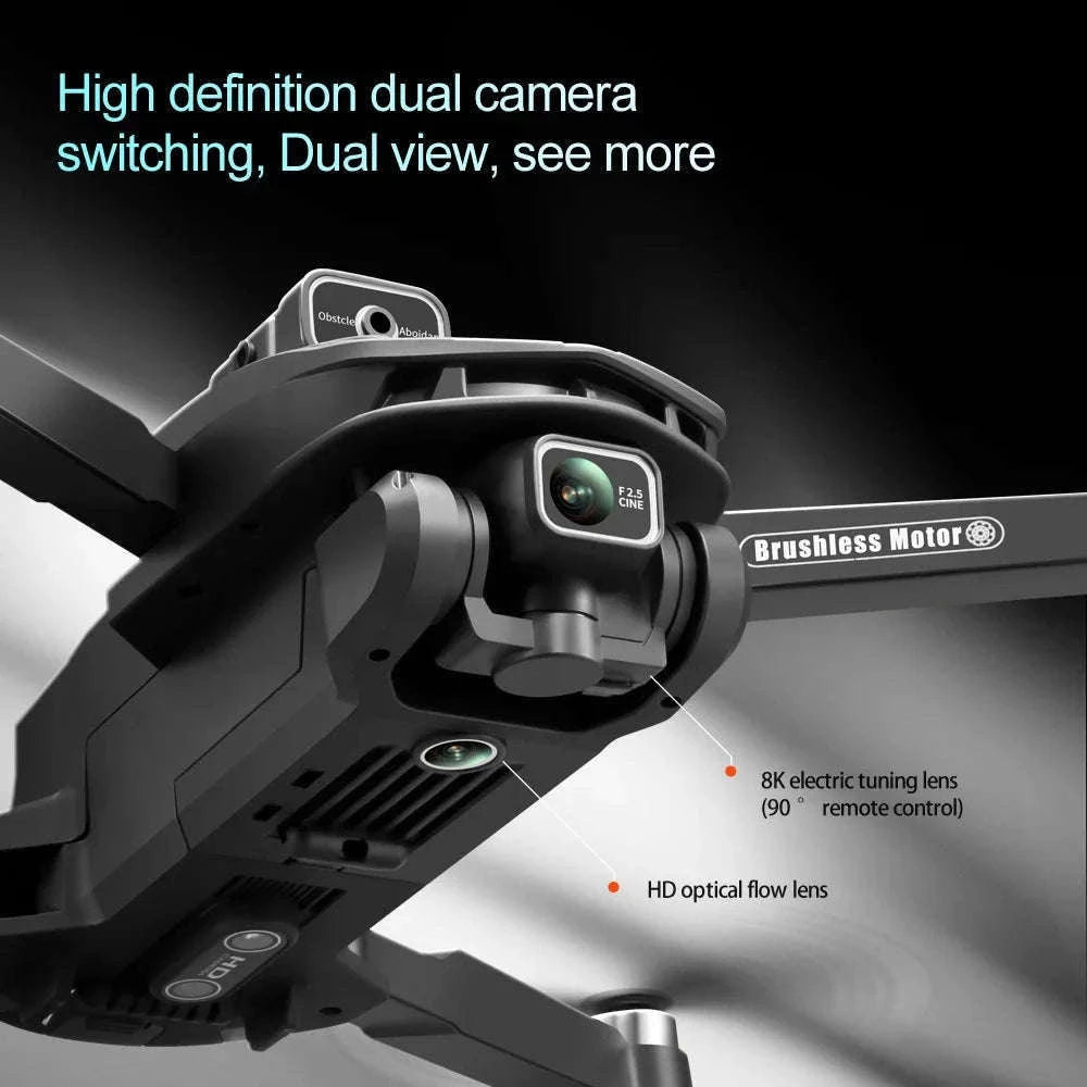 V168 Pro Max GPS Drone with 8K Camera and Built-In Screen-V168 Max-Screen