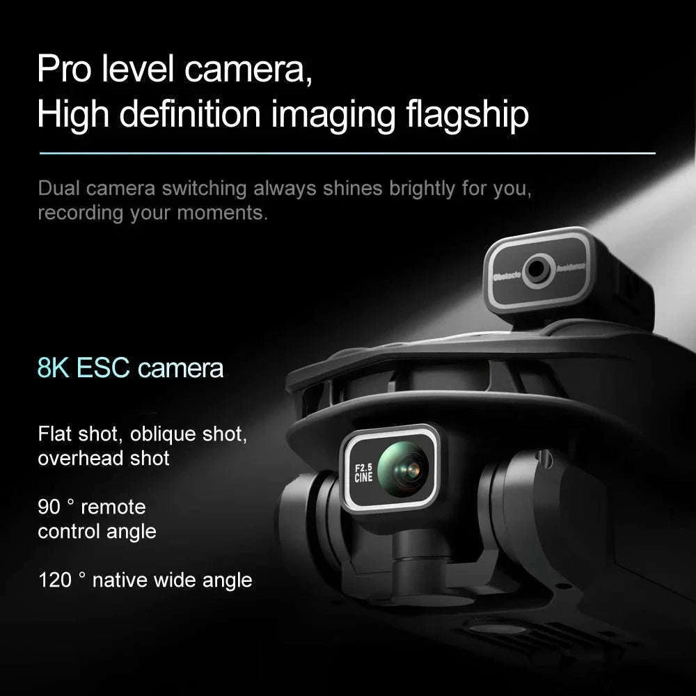 V168 Pro Max GPS Drone with 8K Camera and Built-In Screen-V168 Max-Screen