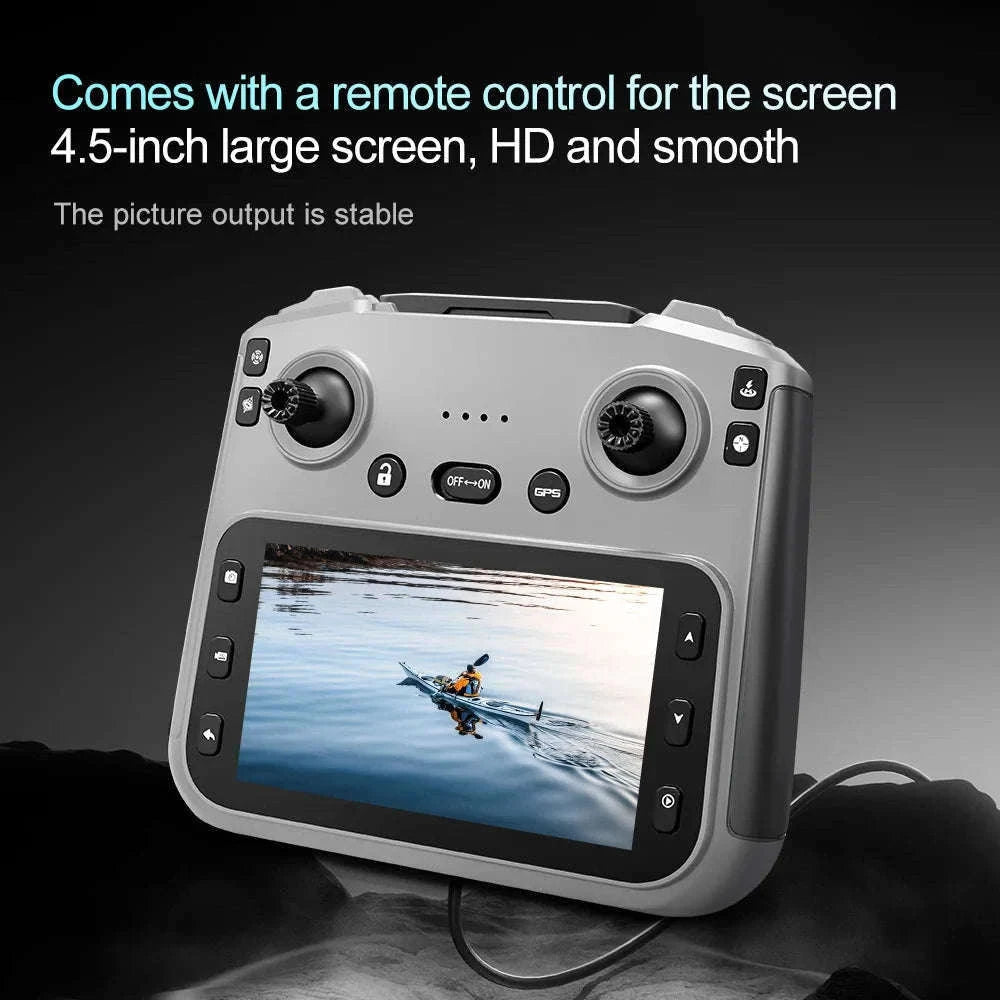V168 Pro Max GPS Drone with 8K Camera and Built-In Screen-V168 Max-Screen