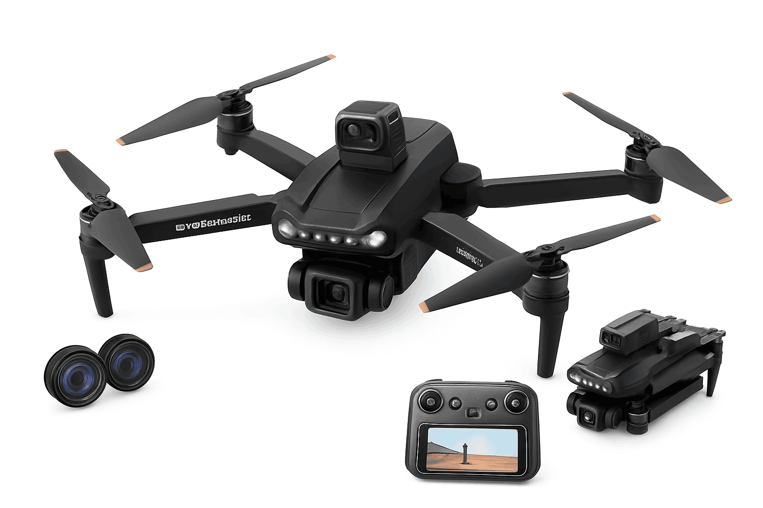 V198 GPS Drone with 8K Camera, Obstacle Avoidance & 3KM Range-Screen-8K-3B