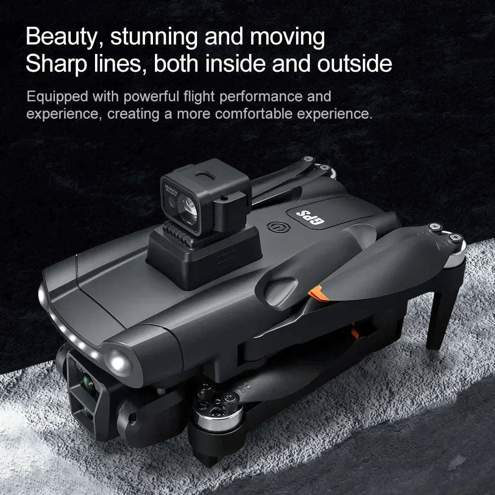 V198 GPS Drone with 8K Camera, Obstacle Avoidance & 3KM Range-Screen-8K-3B