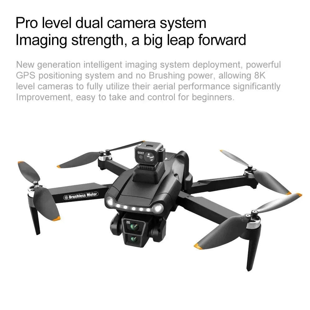 V198 GPS Drone with 8K Camera, Obstacle Avoidance & 3KM Range-Screen-8K-3B
