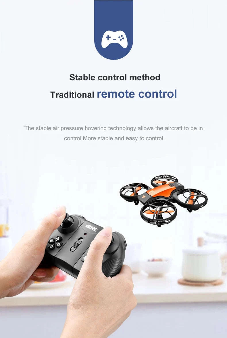 V8 Mini Drone 4K with HD Camera WiFi FPV & Live Streaming-1080P camera 1B