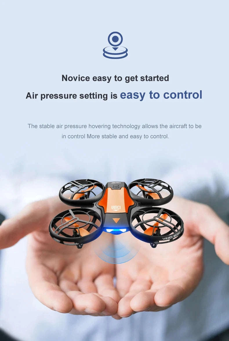 V8 Mini Drone 4K with HD Camera WiFi FPV & Live Streaming-1080P camera 1B