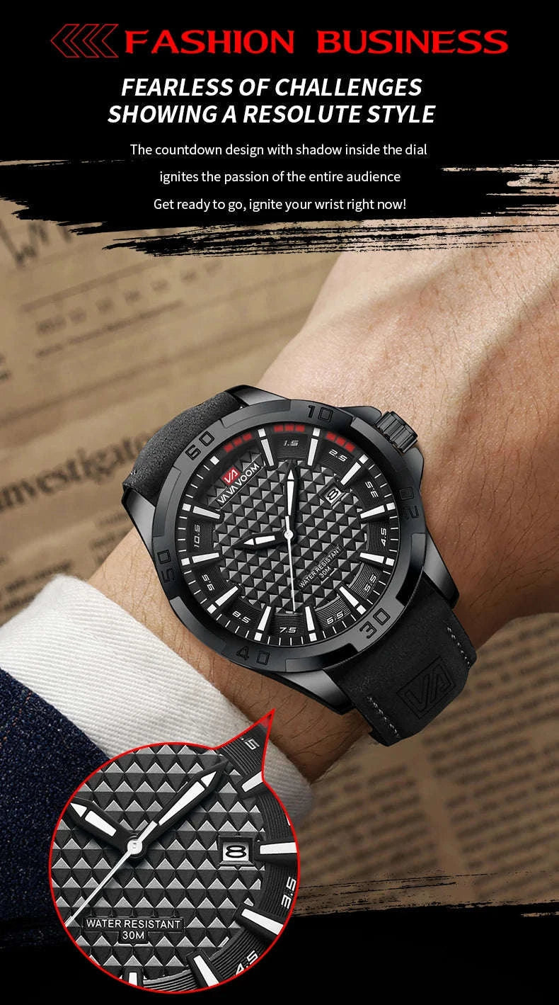 VA VA VOOM Men's Quartz Watch-2581P-YH