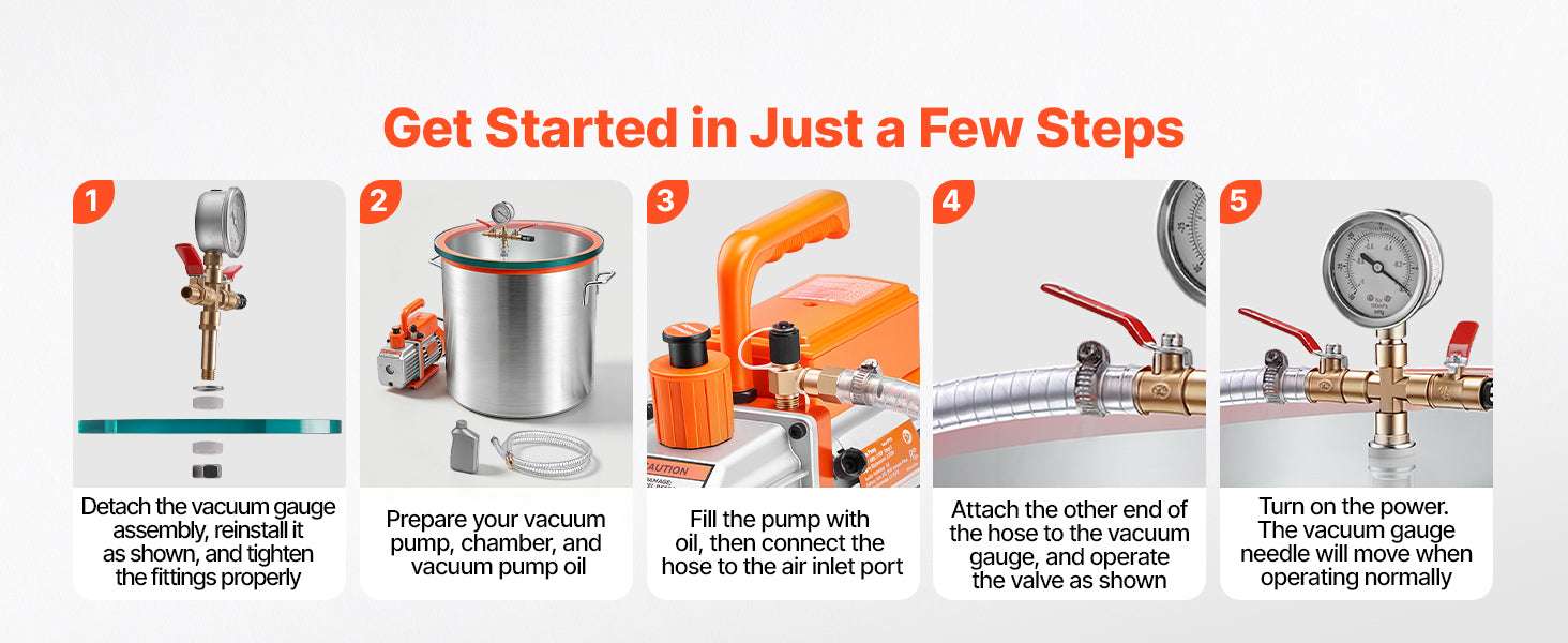 Vacuum Degassing Chamber for Resin, Wood & Silicone (1.5–15 Gal)-1.5 Gallon / United States