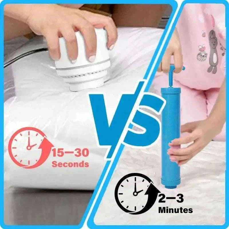 Vacuum Storage Bags with Pump for Clothes and Bedding-50x70-5pcs
