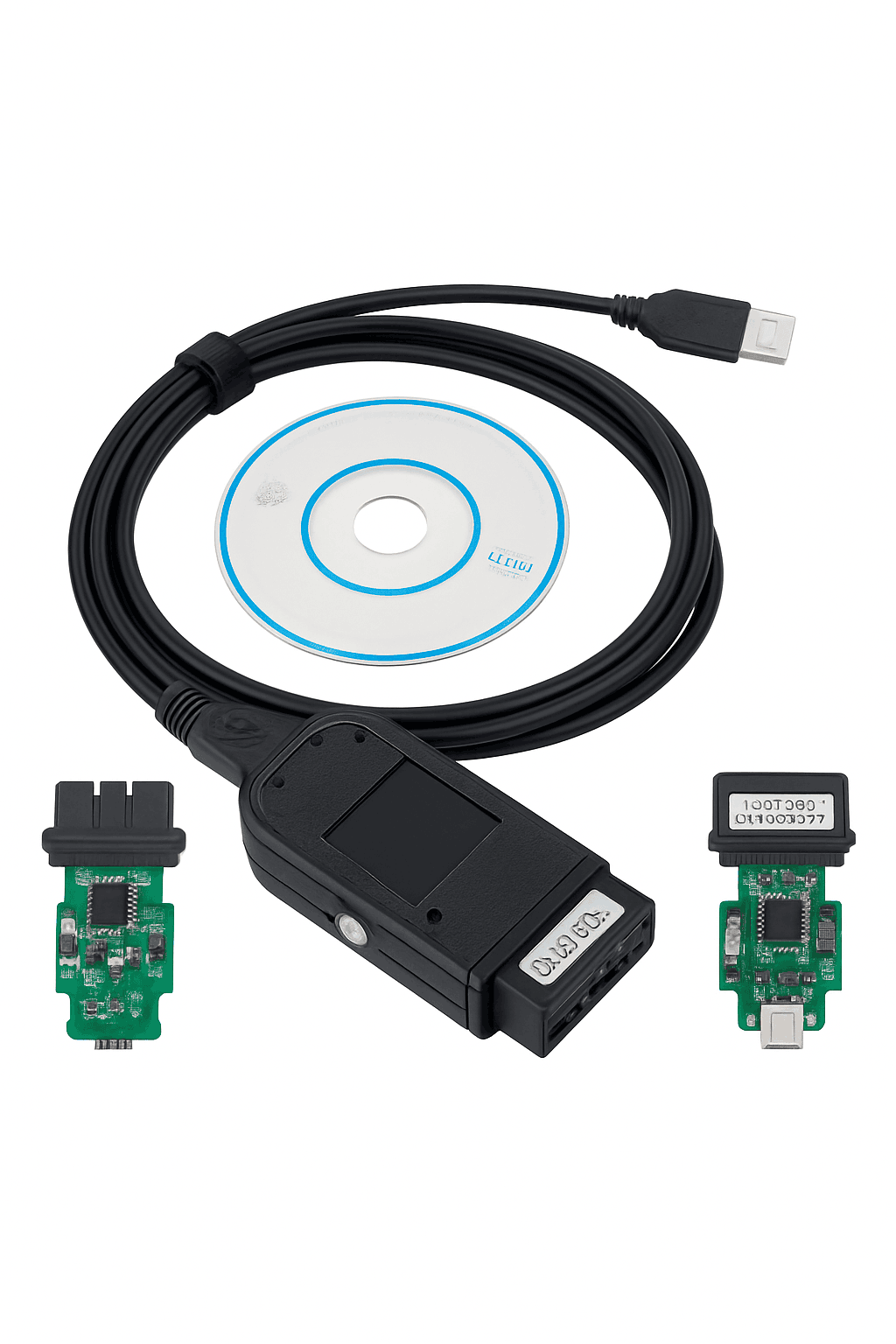 VAG HEX V2 OBD2 Scanner USB Interface with V25.3 Software-For Vag Hex V2 / Dutch English