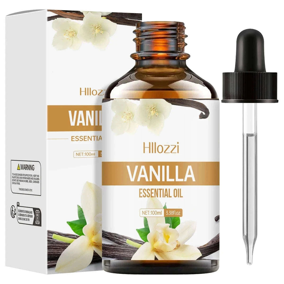 Vanilla Essential Oil for Face, Soap, and Home Blends-vanilla / 100ml / Other