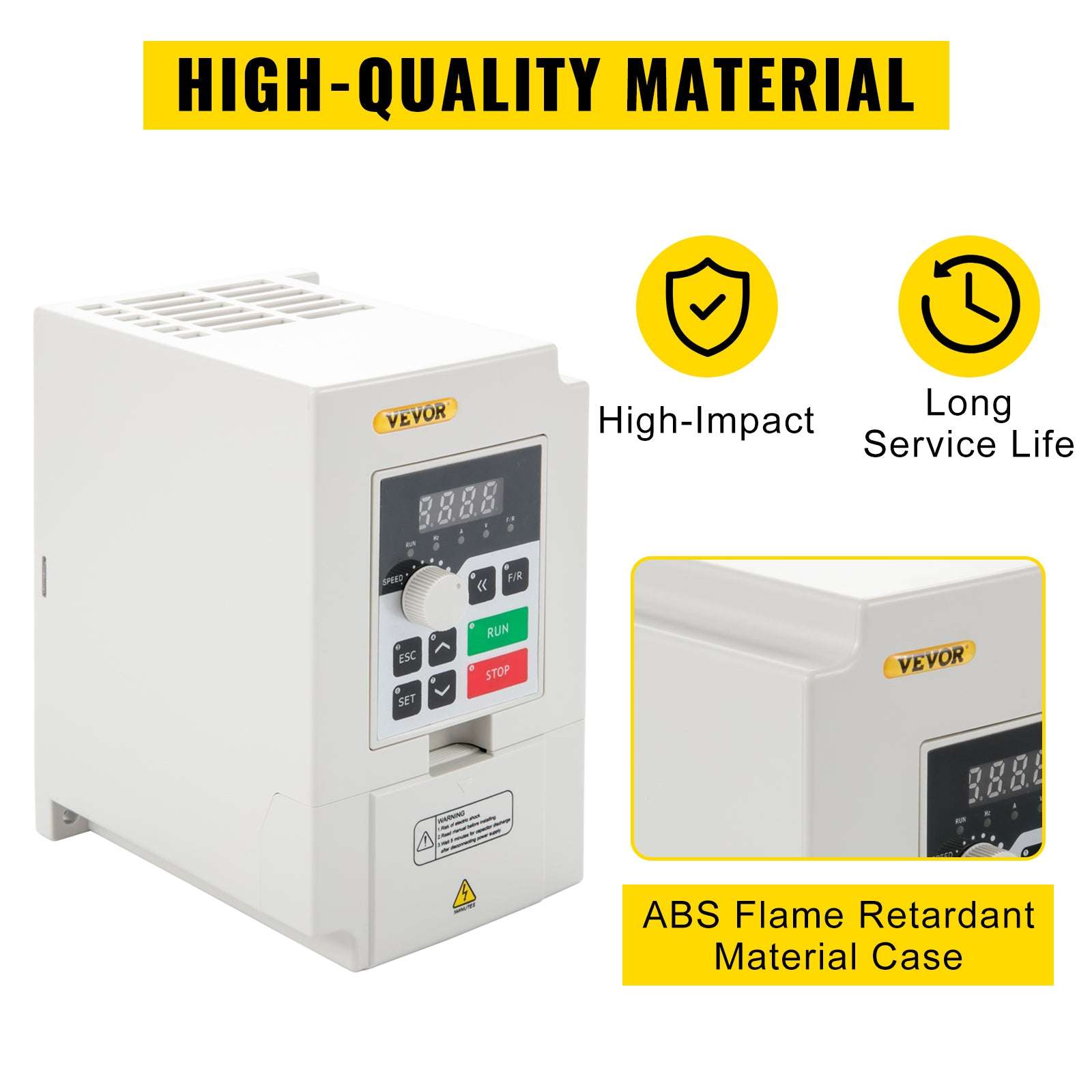 Variable Frequency Drive 2.2–7.5KW VFD Inverter CNC Motor Controller 110V/220V-4KW 5.5HP 220V / United States