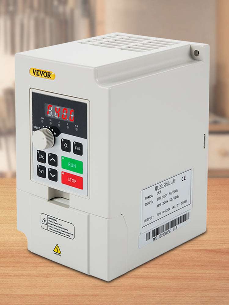 Variable Frequency Drive 2.2–7.5KW VFD Inverter CNC Motor Controller 110V/220V-4KW 5.5HP 220V / United States