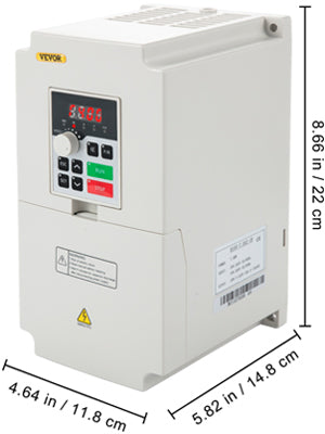 Variable Frequency Drive 2.2–7.5KW VFD Inverter CNC Motor Controller 110V/220V