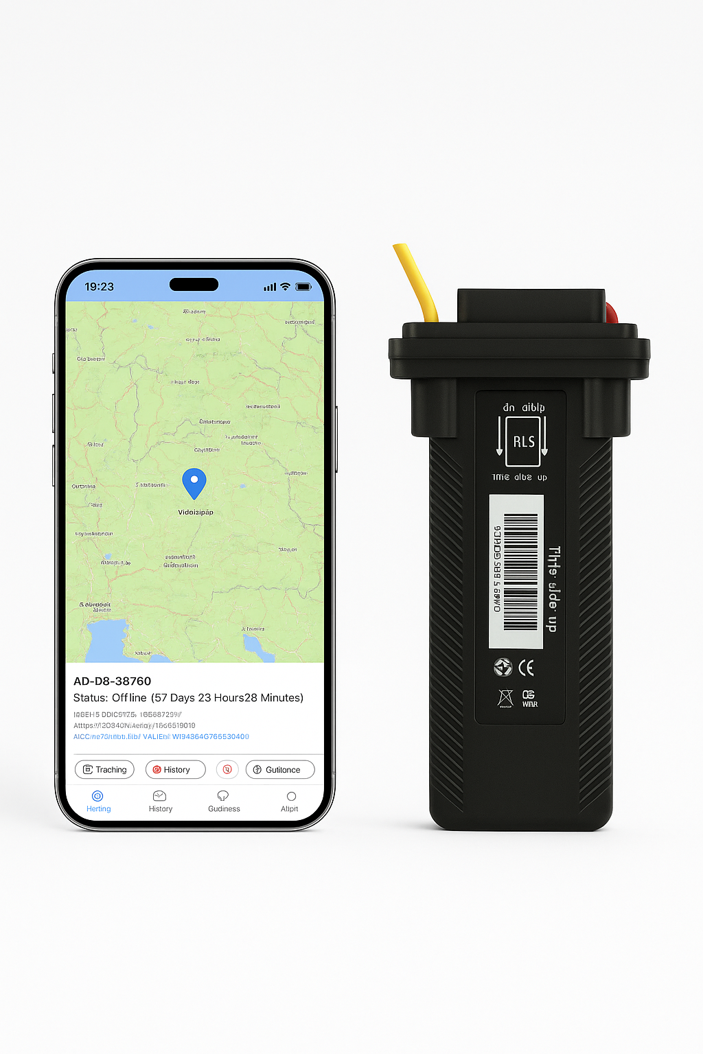 Vehicle GPS Tracker with ACC Alarm and Engine Cut-Off