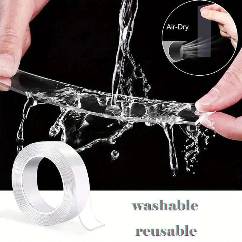 Versatile Reusable Double‑Sided Waterproof Adhesive Tape-3m
