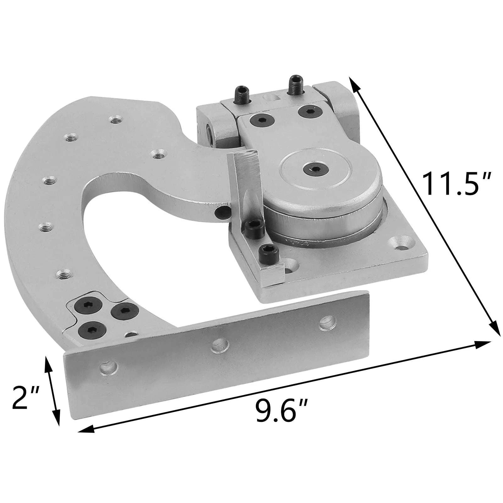 Vertical Door Hinges Bolt Kit Adjustable 90 Degrees Universal Fit-United States