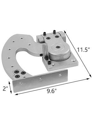 Vertical Door Hinges Bolt Kit Adjustable 90 Degrees Universal Fit-United States
