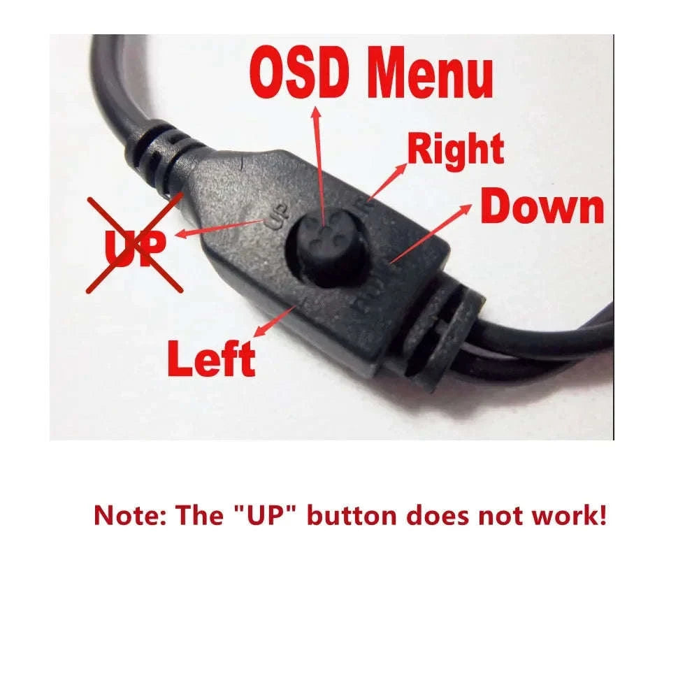 Veterinary Endoscope Camera with AWB Switch and OSD Control-PAL
