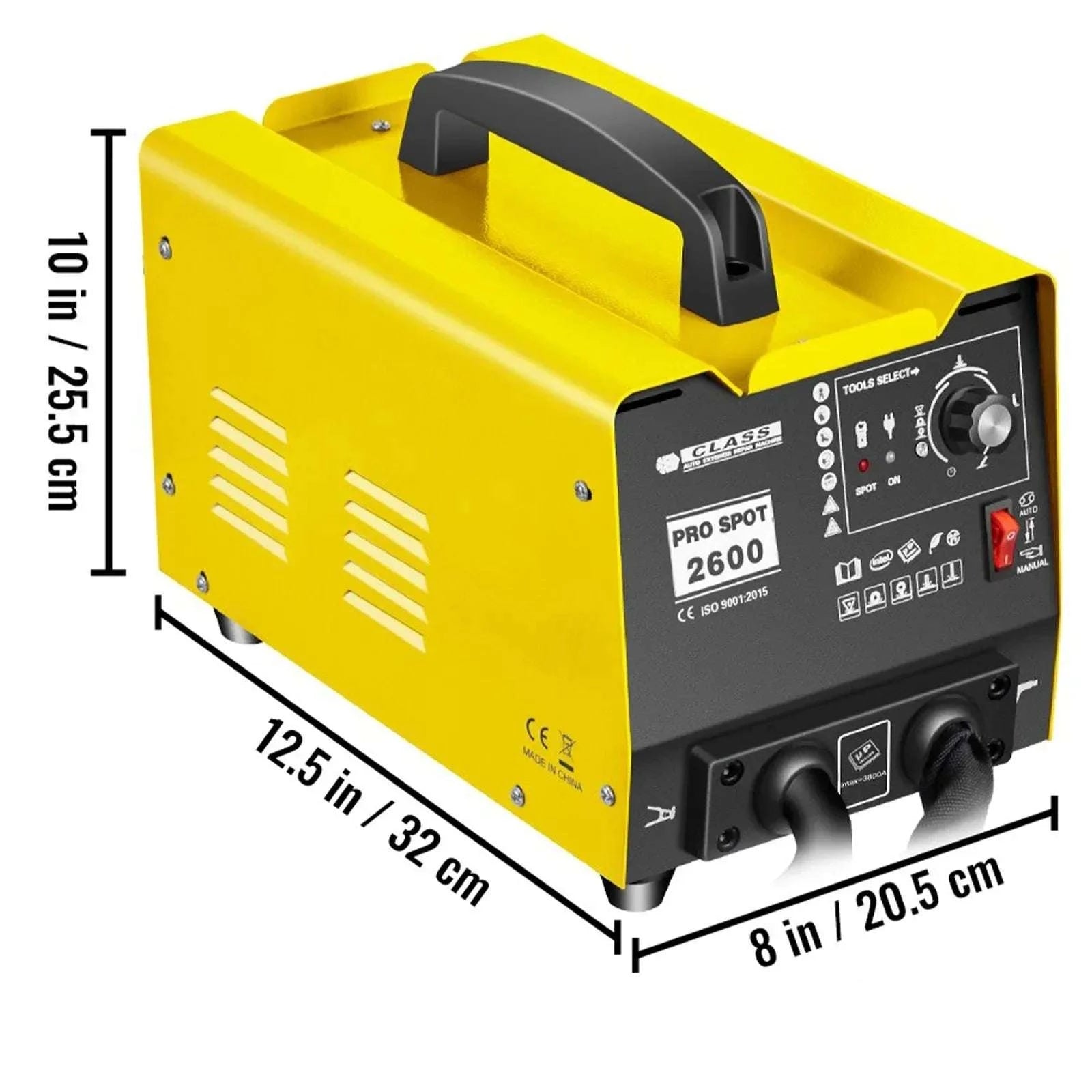 VEVOR 3500A Dent Puller Spot Welder Kit with Dual Guns-GYS2700 / United States