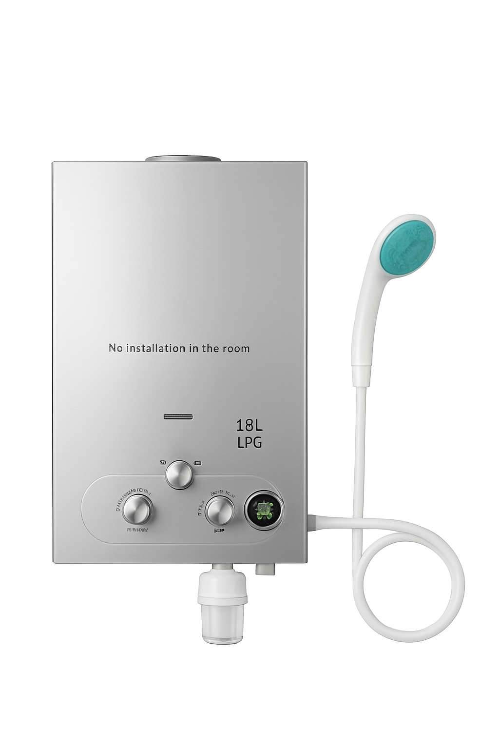 LPG Tankless Water Heater with LED Display – 6L to 18L Options