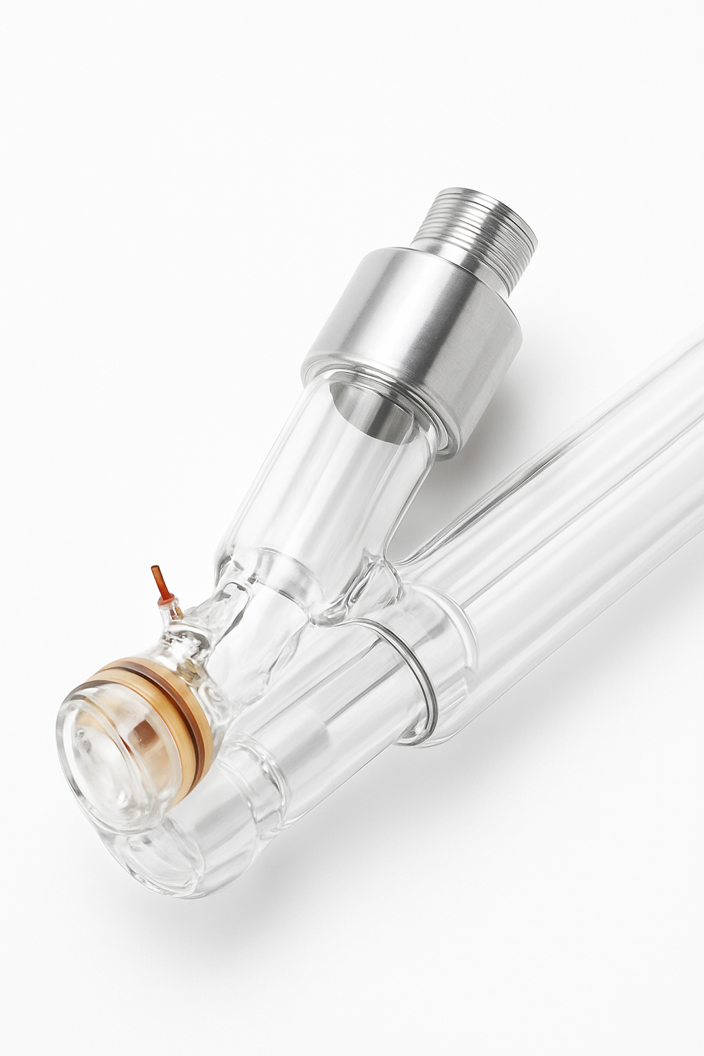 أنبوب ليزر CO2 زجاجي 40 واط–150 واط بديل لآلات النقش