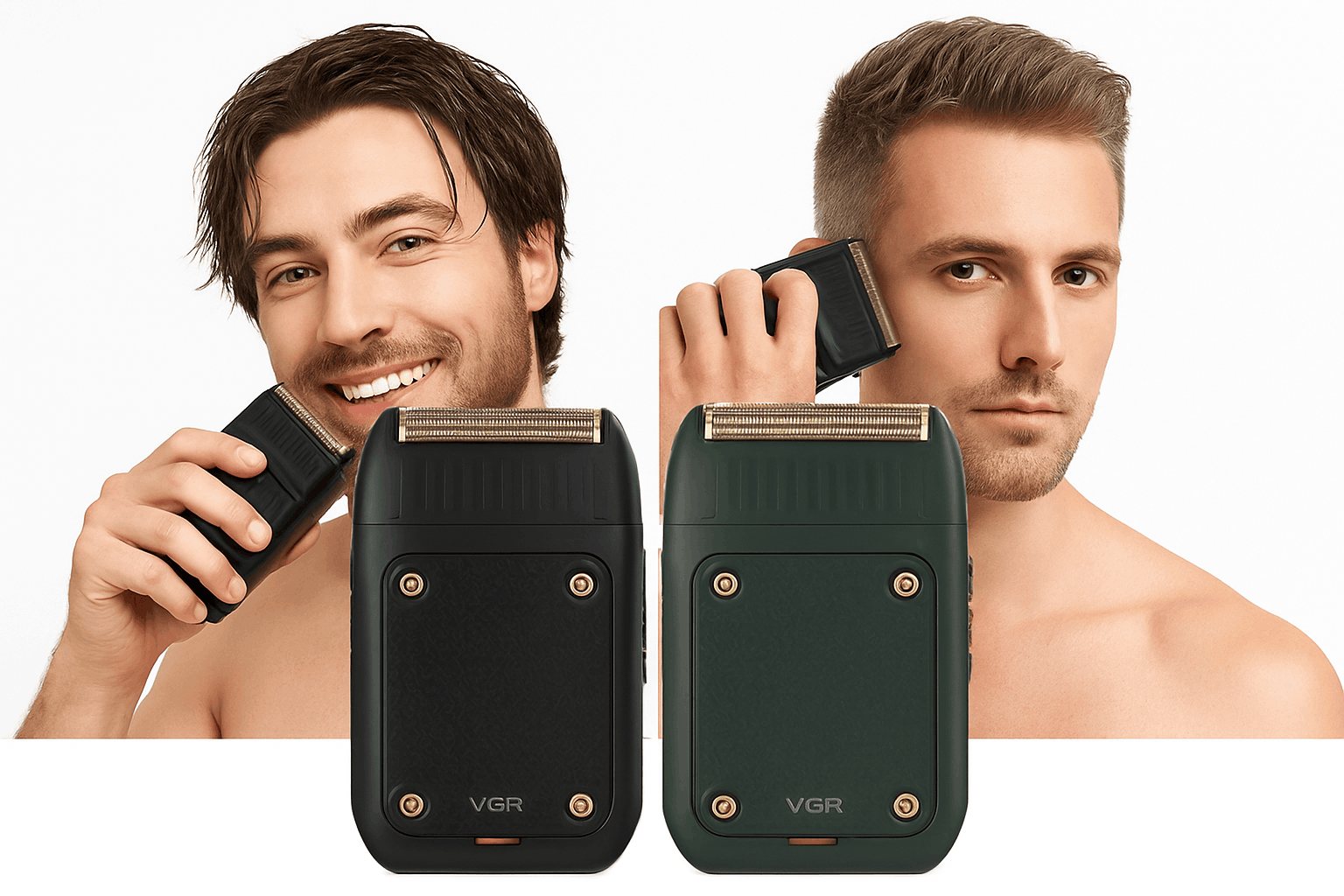 VGR V-353 Portable Electric Razor & Beard Shaver-353 green