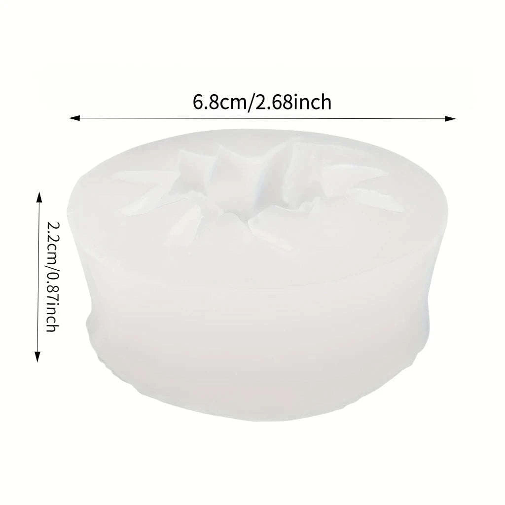 Vintage Flower Design Silicone Mold for DIY Crafting-ZZH