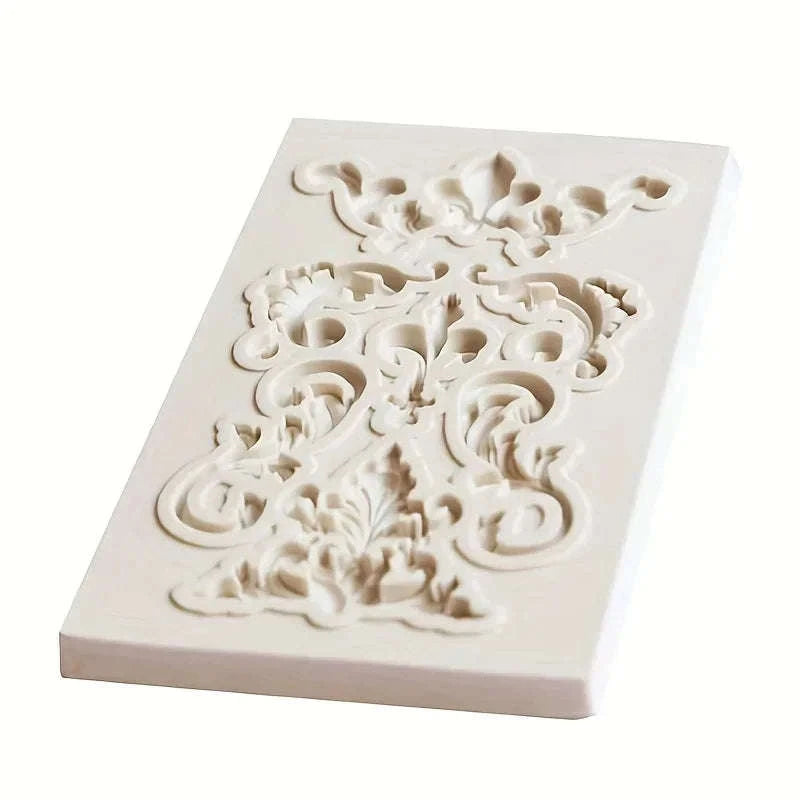 Vintage Flower Design Silicone Mold for DIY Crafting-ZZH