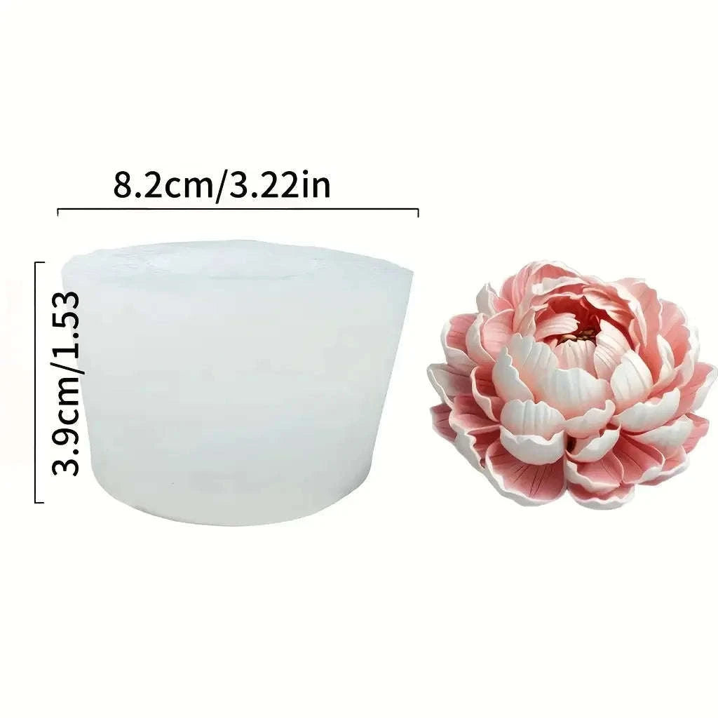 Vintage Flower Design Silicone Mold for DIY Crafting-ZZH
