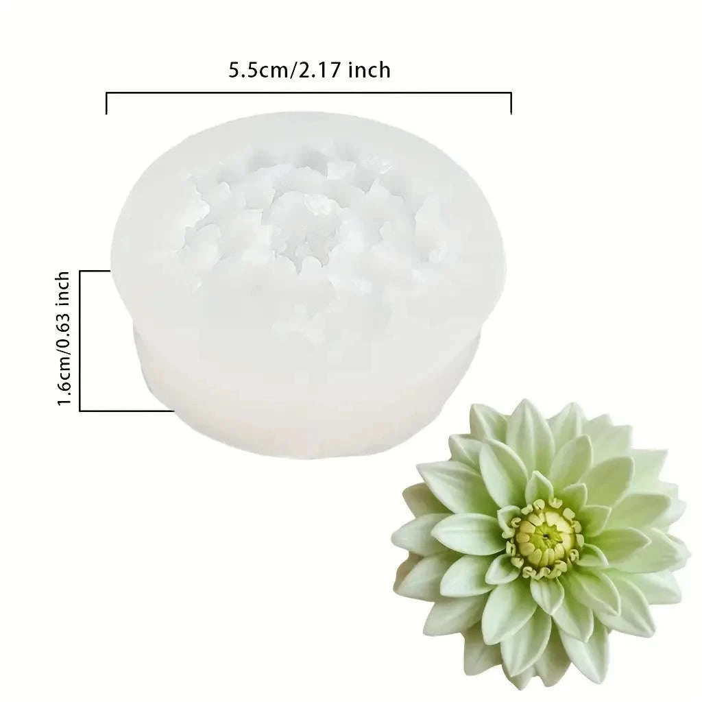Vintage Flower Design Silicone Mold for DIY Crafting-ZZH