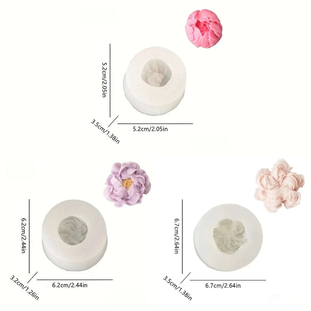 Vintage Flower Design Silicone Mold for DIY Crafting-ZZH