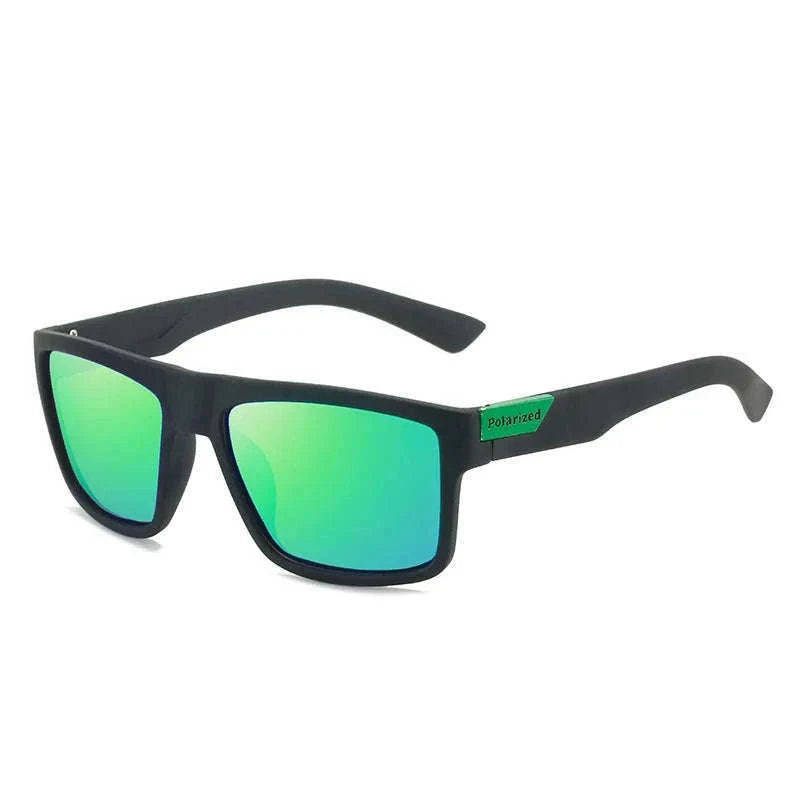 Vintage Square Polarized Sunglasses for Driving and Outdoors-C5