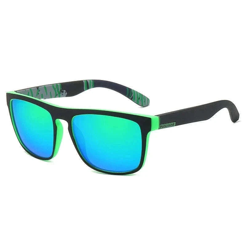 Vintage Square Polarized Sunglasses for Driving and Outdoors-C5
