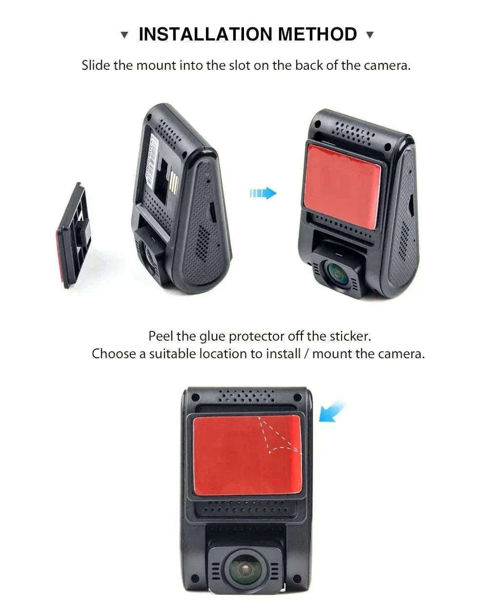 VIOFO A119 V3 2K Quad HD Dash Cam with Night Vision & Parking Mode-Add GPS / None