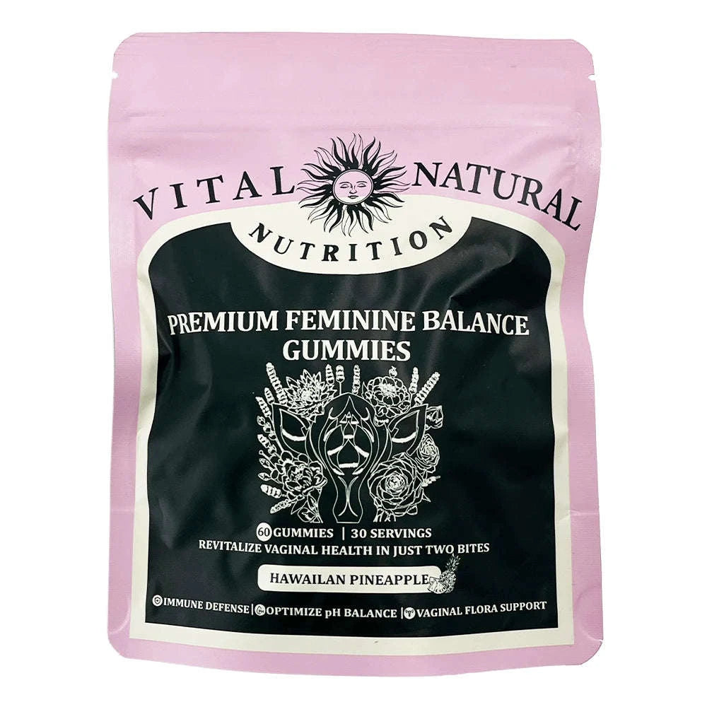 Vital Source Feminine Balance Gummies – Hawaiian Pineapple Flavor-1 bag / United States