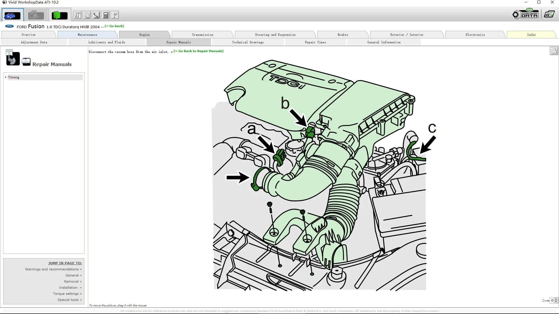 Vivid Data Automotive Technical Database Software-send by link