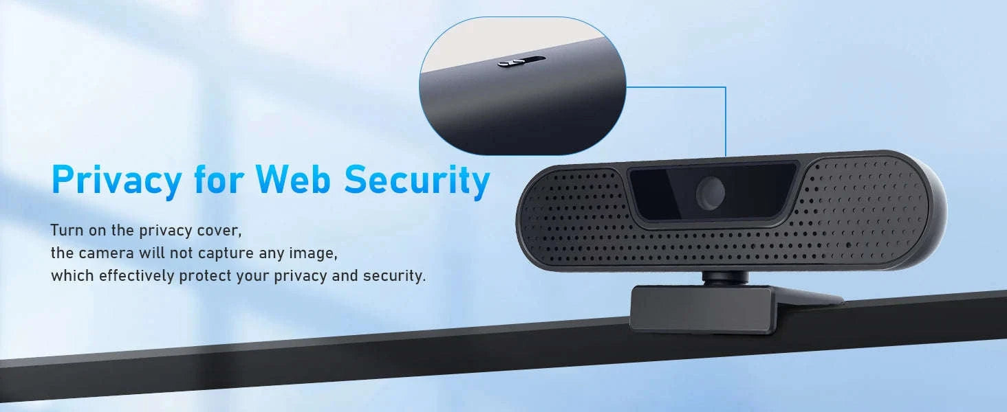 VIZOLINK 4K UHD Webcam with Autofocus and Noise‑Cancelling Mics-4K W8GS / CHINA