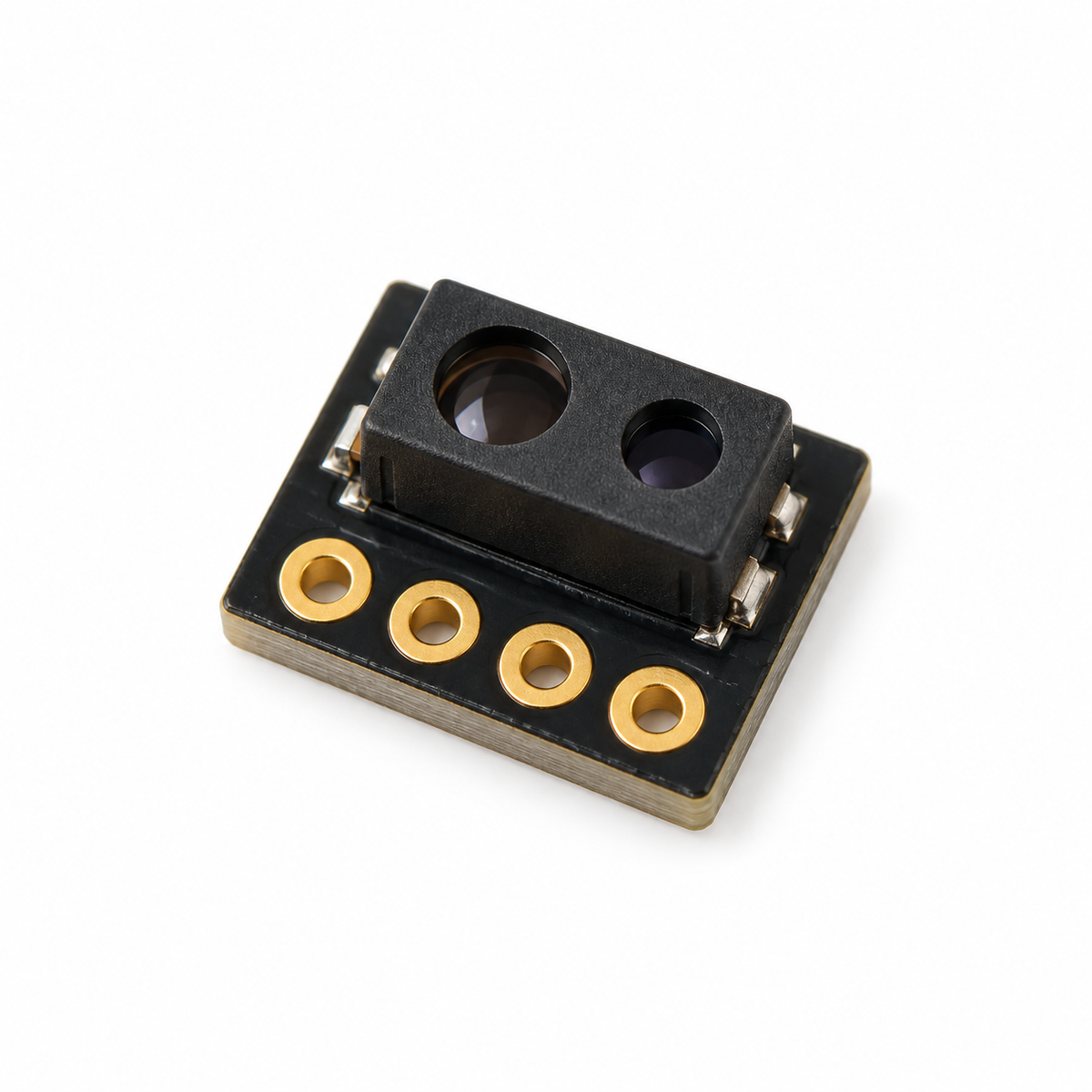 VL53L1X time of flight sensor module on white background