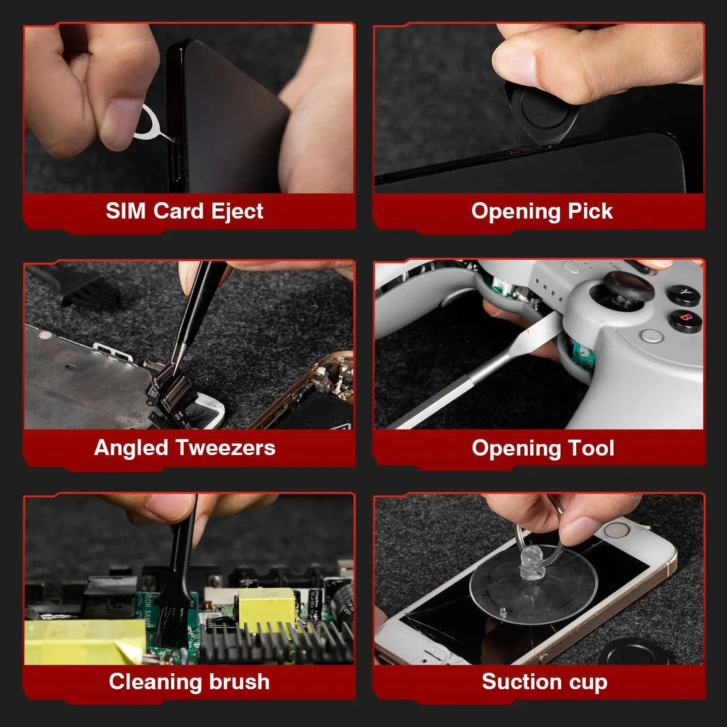 VMAN 138‑in‑1 Precision Electric Screwdriver Set-138 In 1 Black / United States