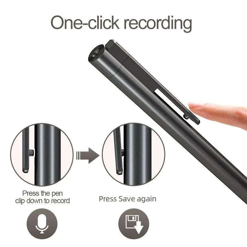 Voice Activated Digital Recorder with MP3 Playback (16GB–64GB)-A20 / China Mainland / 32 GB