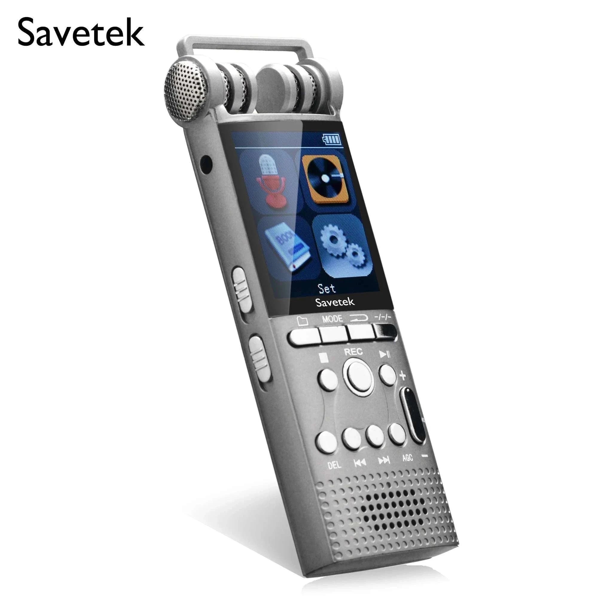 Voice Activated USB Pen Audio Recorder with Playback-NoextraMic / China Mainland / 8 GB