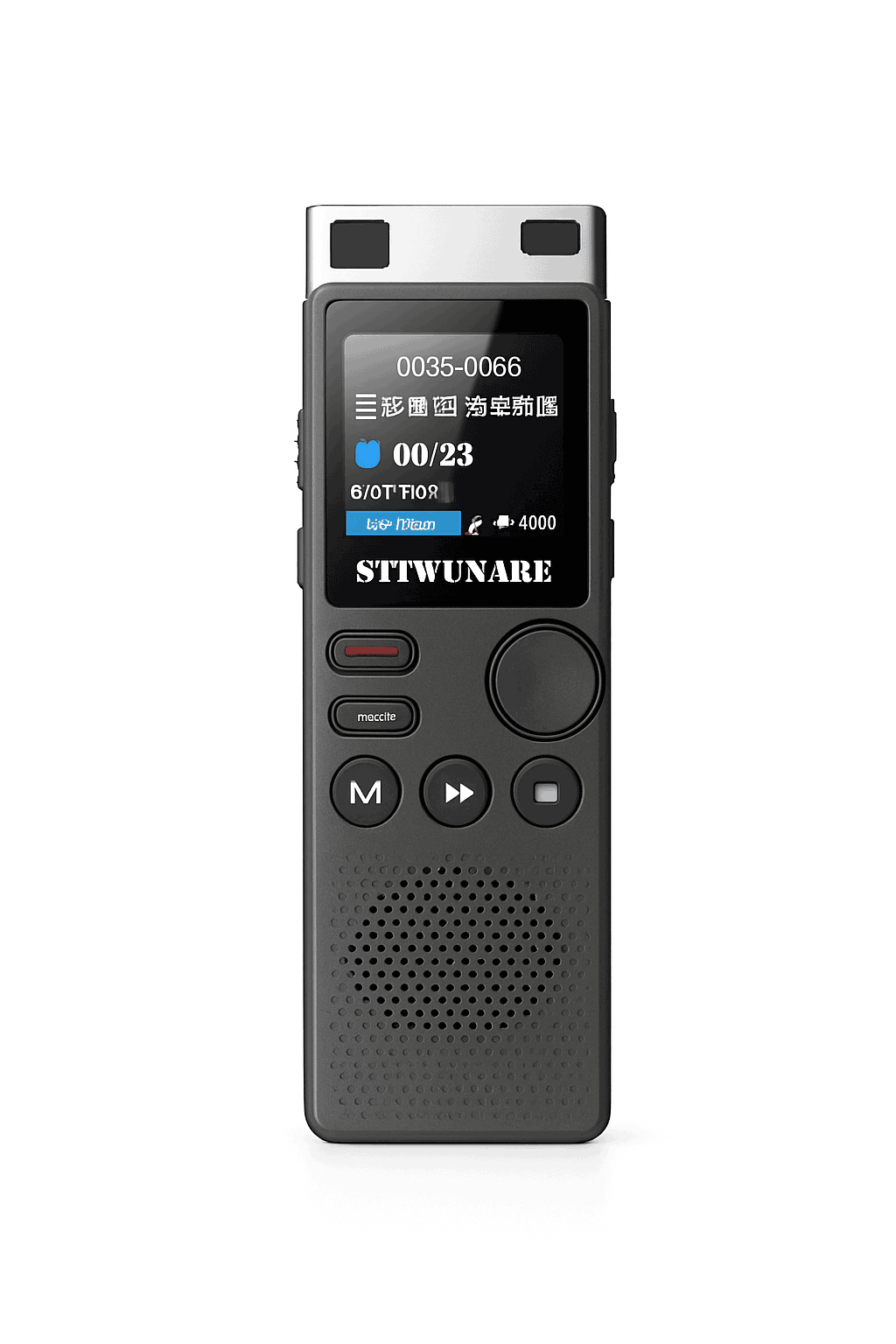 Voice Activation Recorder with Dual-Core AI Noise Reduction-64GB / CHINA