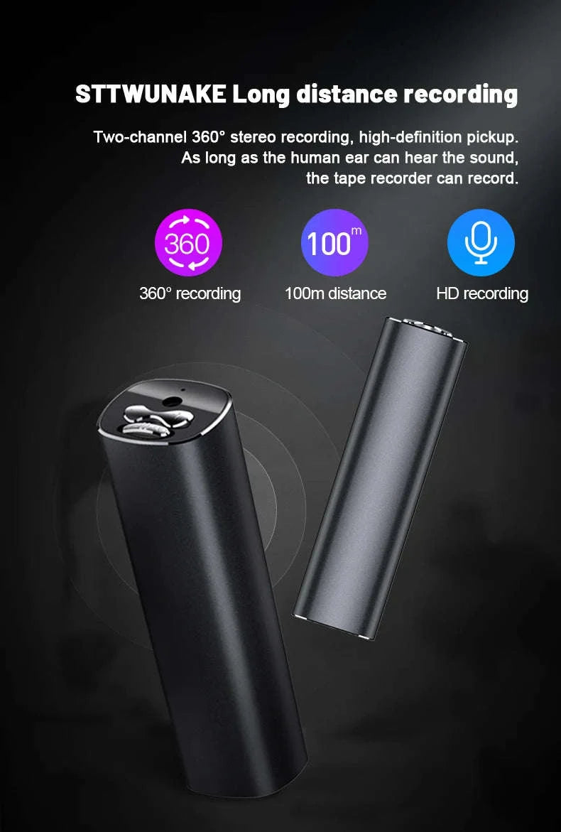 Voice Recorder 600 Hours Magnetic Digital Dictaphone-01 with OTG / China Mainland / 16 GB