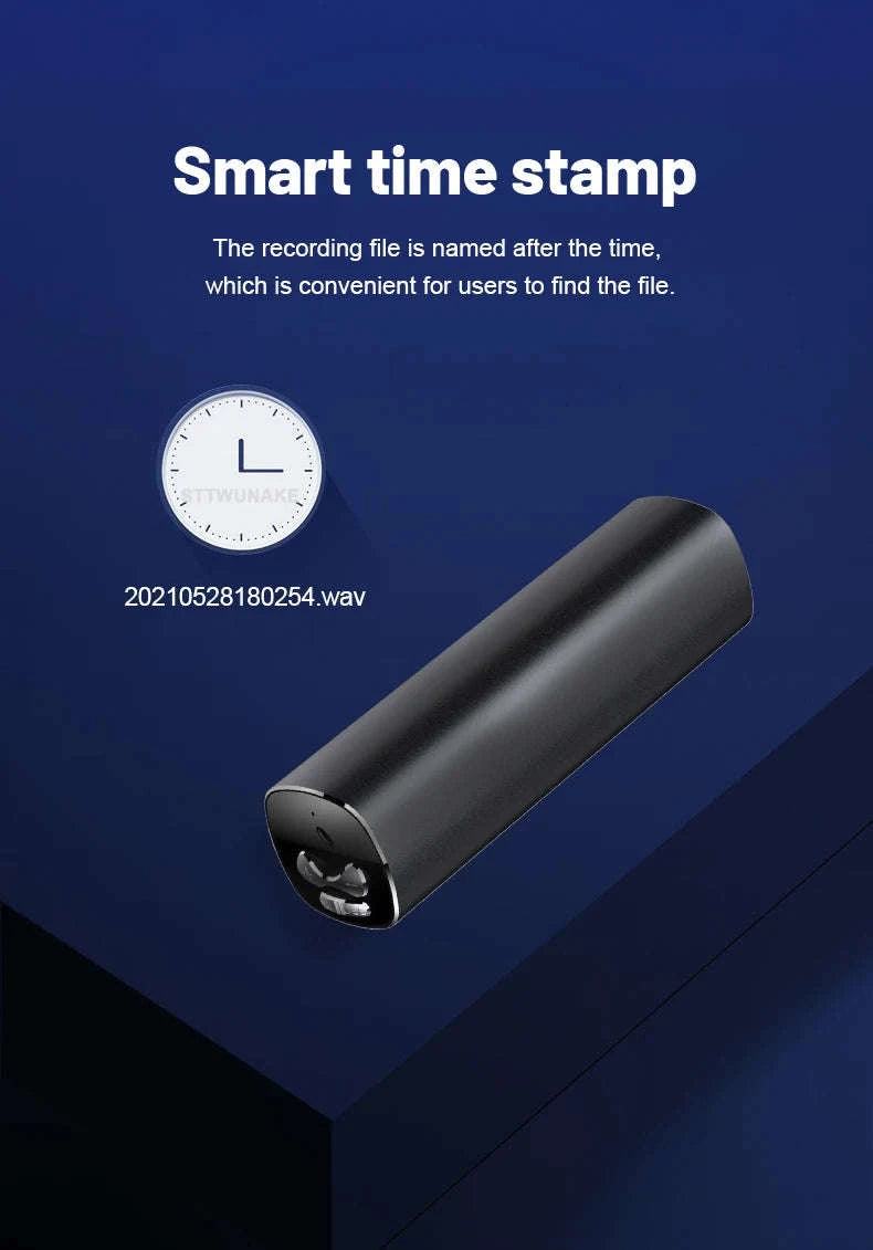 Voice Recorder 600 Hours Magnetic Digital Dictaphone-01 with OTG / China Mainland / 16 GB