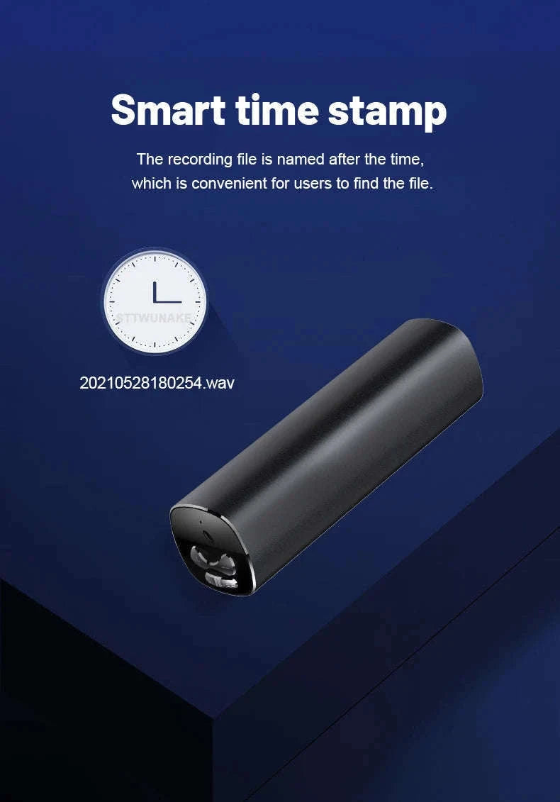 Voice Recorder 600 Hours Magnetic Digital Dictaphone-01 with OTG / China Mainland / 16 GB
