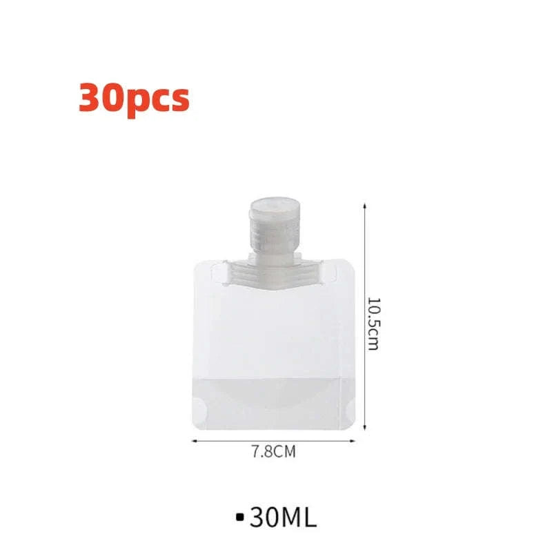 VoyageVac 10-Piece Travel Bottle Set-10Pcs 50ML